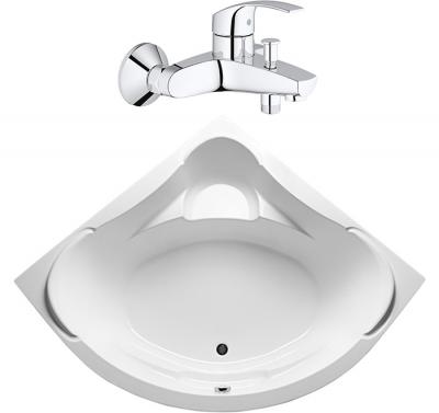 Doosan xtxrf Комплект ванна K-Rossei + смеситель Cателия