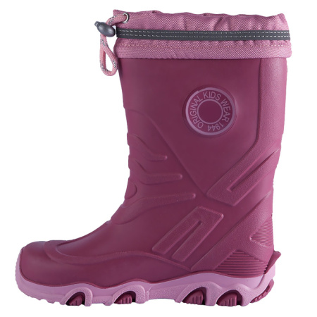 Резиновые сапоги для девочек 25 сливовый